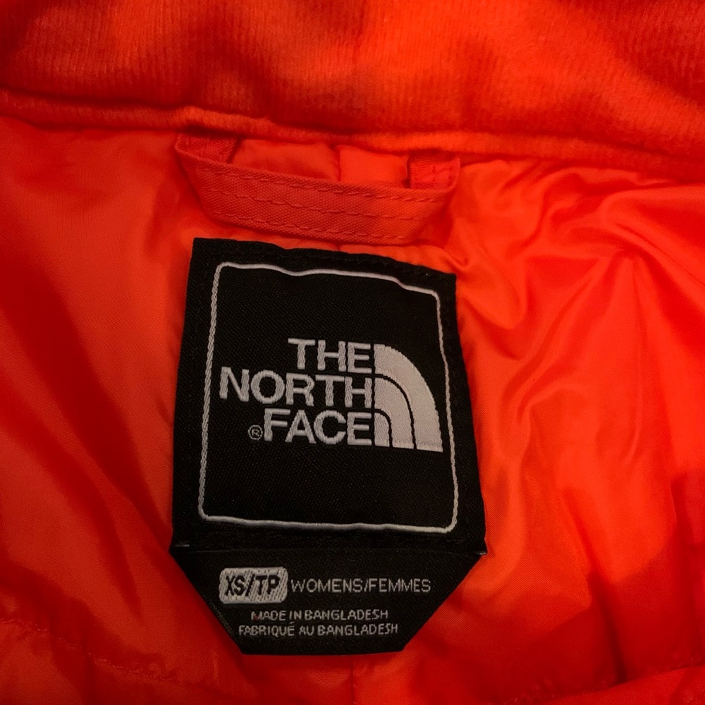 The North Face HyVent Vibrant Orange Insulated Ski Snowboard Pants XS - Picture 5 of 15
